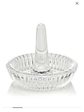 Waterford Clear Crystal Ring Holder Dish